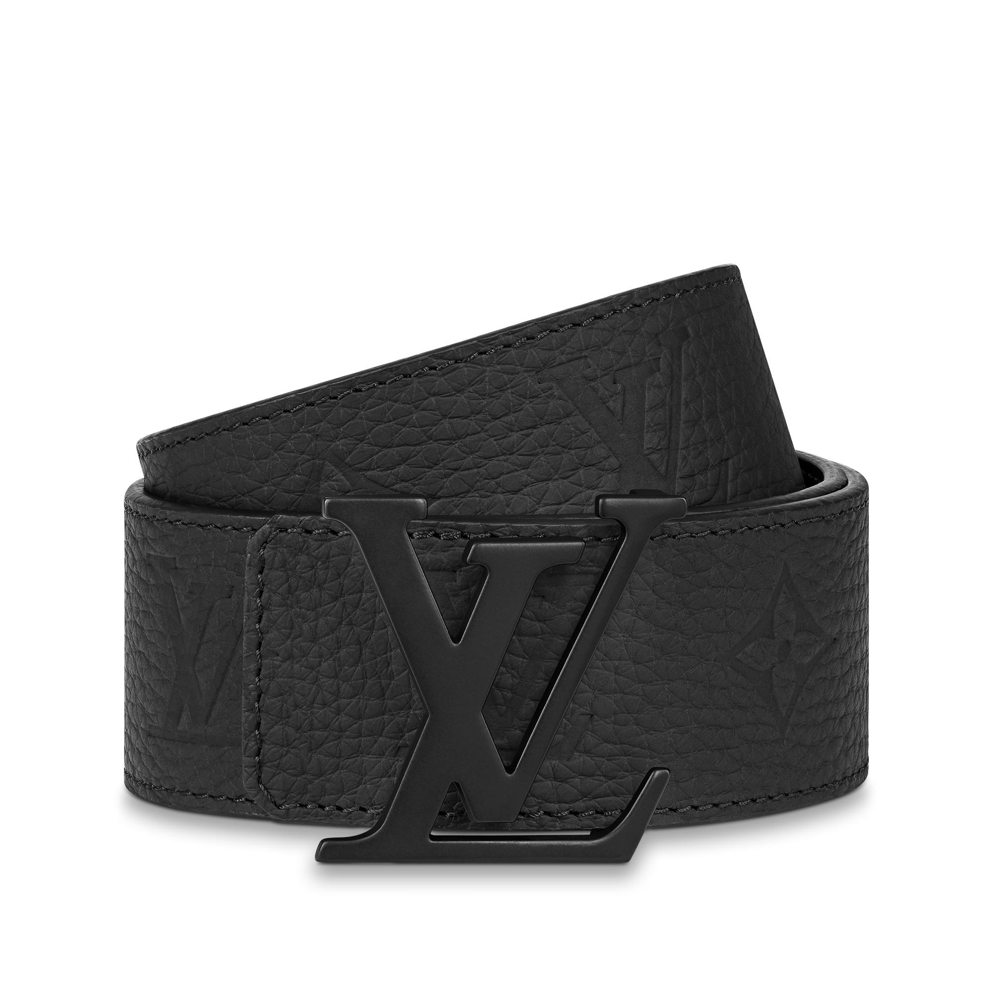 LV Initiales 40mm Reversible Belt Taurillon Monogram - Men 